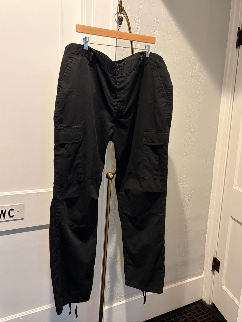 Rothco Black Tactical Cargo Pants